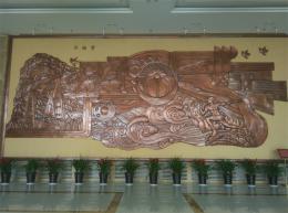 大型鍛銅浮雕~“石油夢”_濱州宏景雕塑有限公司